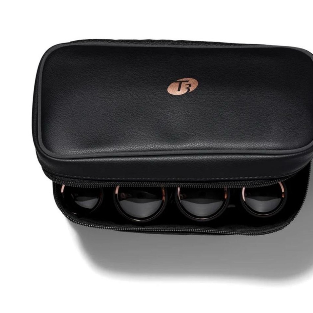 T3 hot rollers with travel case